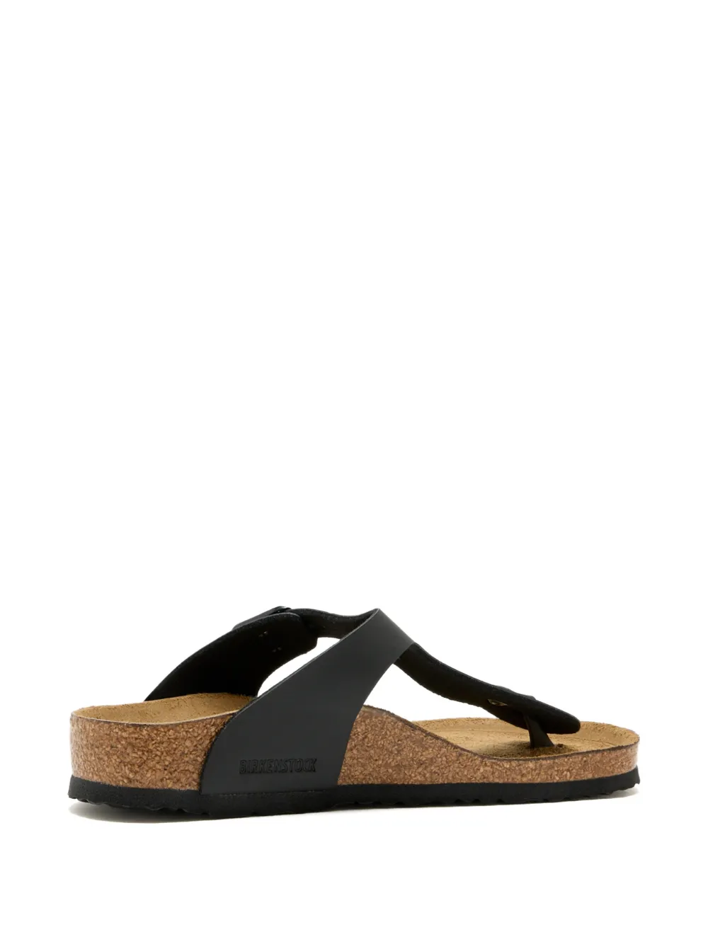 Birkenstock Kids Gizeh sandalen met gespbandje Zwart