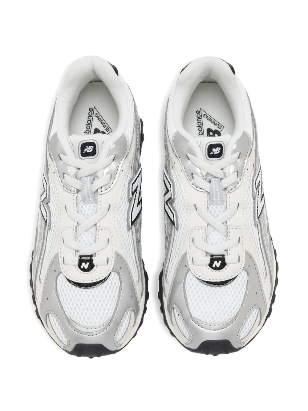 New Balance Kids 204L logo sneakers Wit