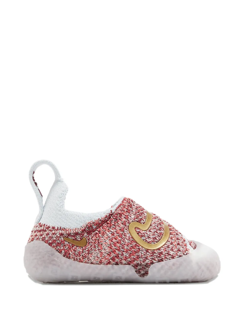 Nike Kids metallic sneakers - Rosso