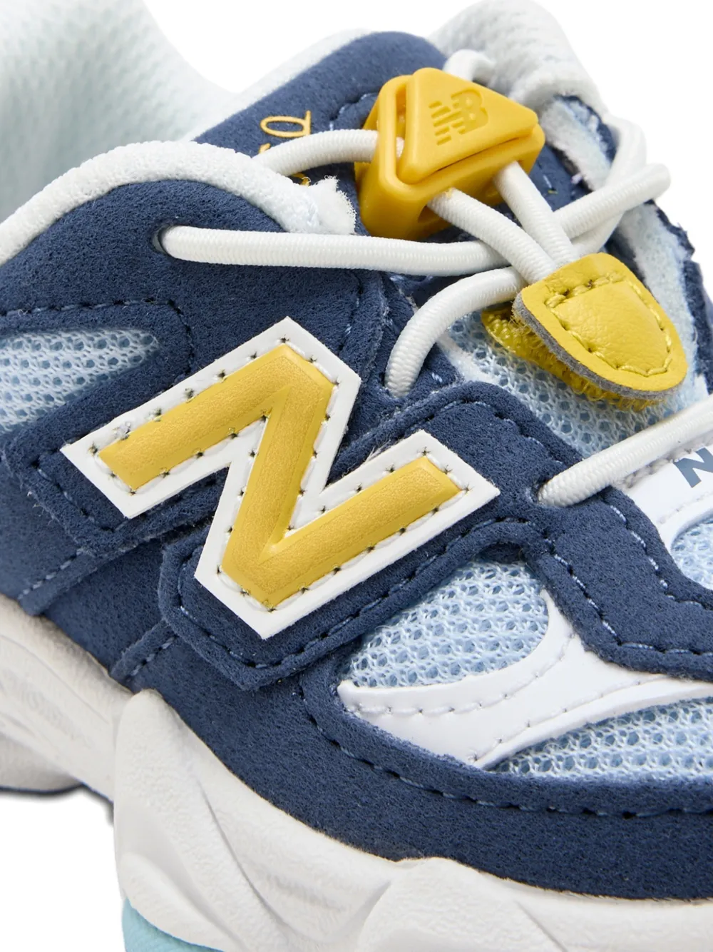 New Balance Kids 9060 sneakers met logodetail Blauw