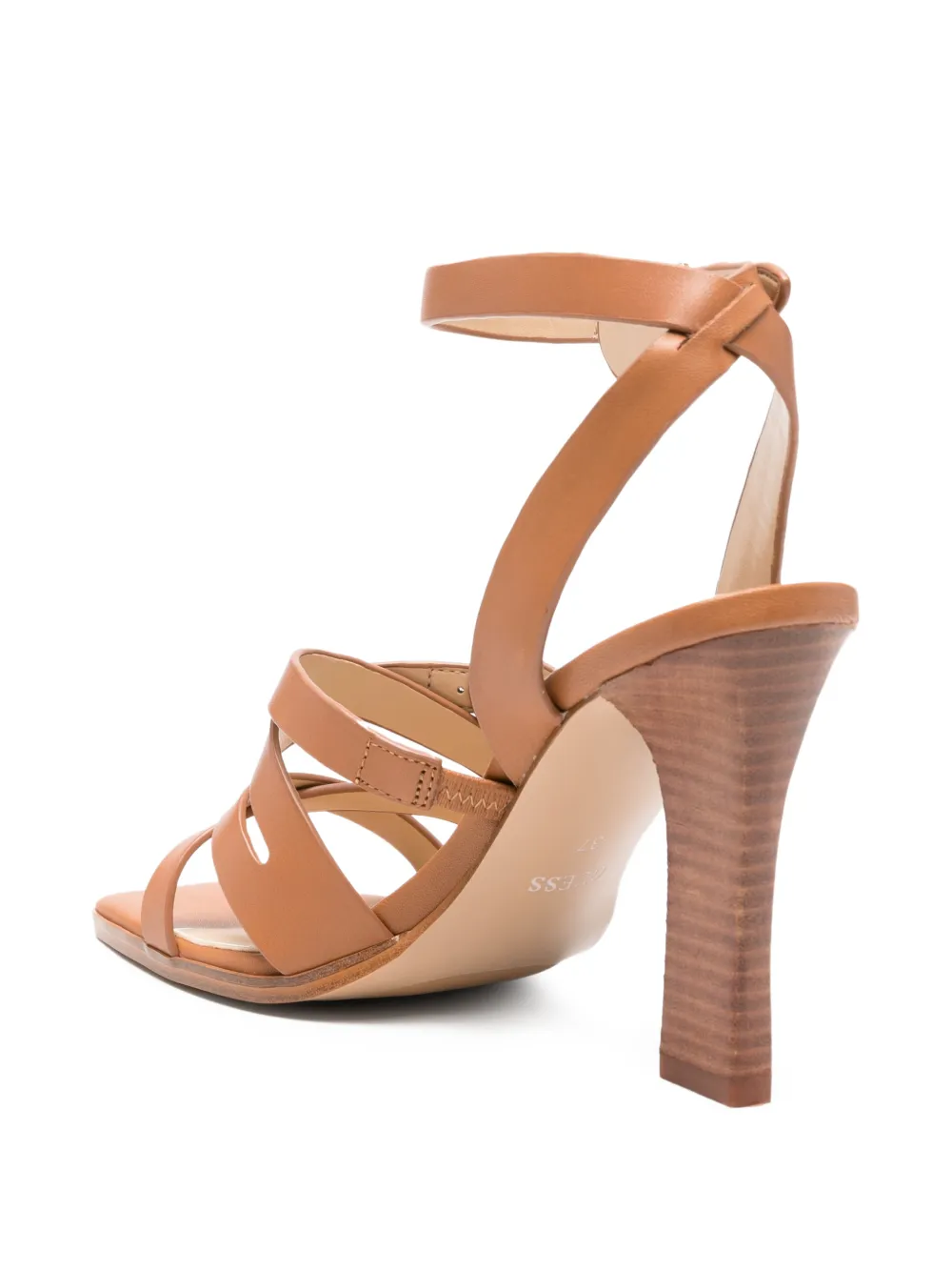  Guess Usa Buckle Strap Sandals - Brown 