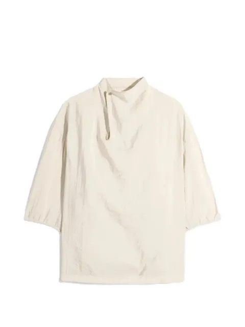LEMAIRE collared-neckline T-shirt