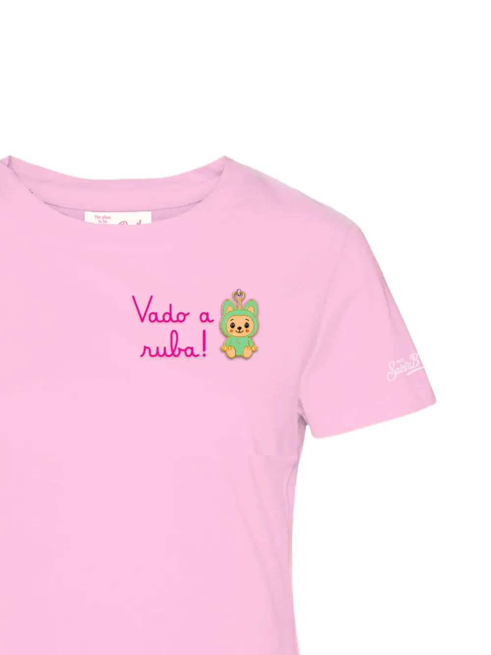 MC2 Saint Barth T-shirt met print Roze