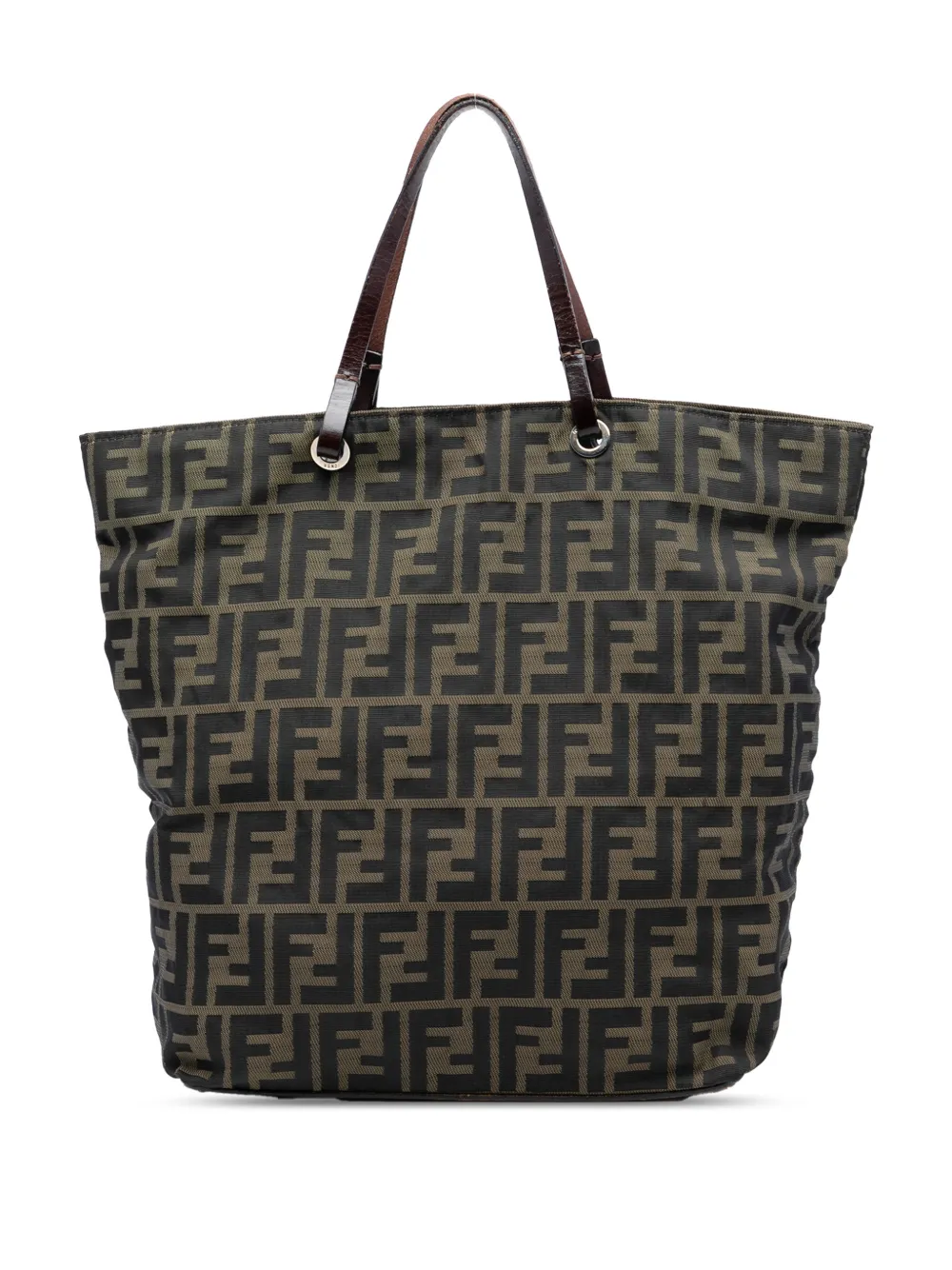 Fendi Pre-Owned 2000-2010 Zucca Canvas tote bag - Marrone