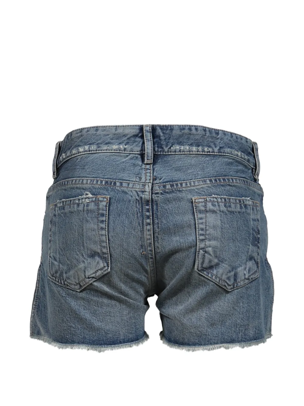 Rick Owens Drkshdw Lana Cut Offs Shorts - Blue 
