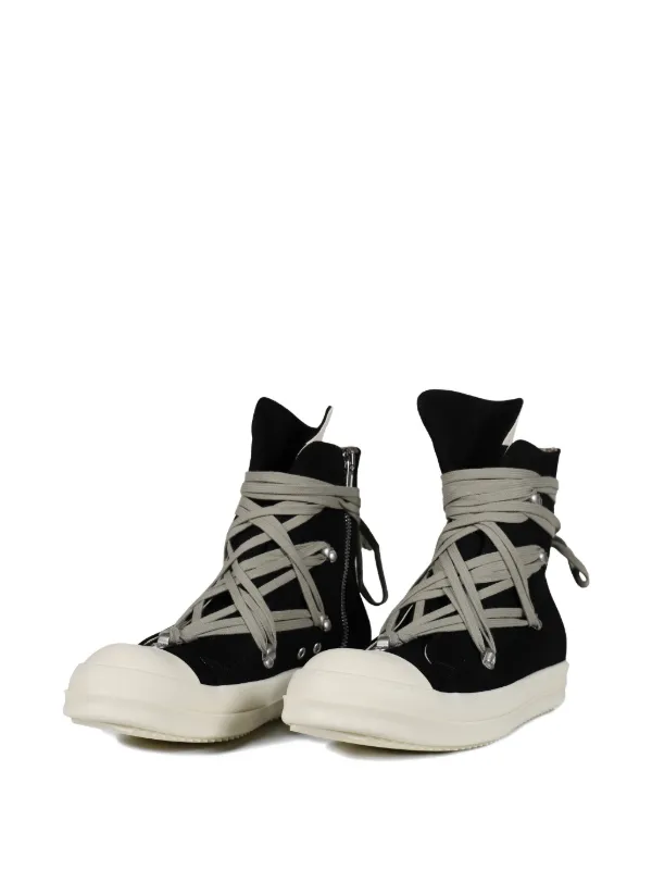 Rick Owens DRKSHDW Megalace® ハイカット スニーカー | ブラック