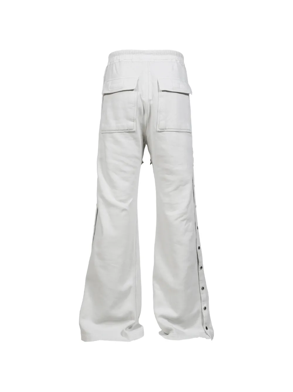  Rick Owens Drkshdw Buttoned Flared Trousers - White 