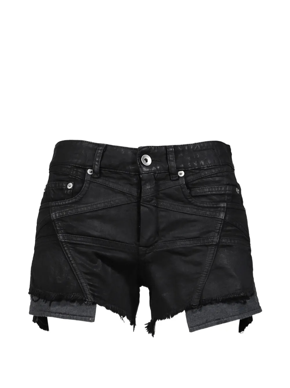 Rick Owens DRKSHDW Shorts Lana Cut Offs - Nero