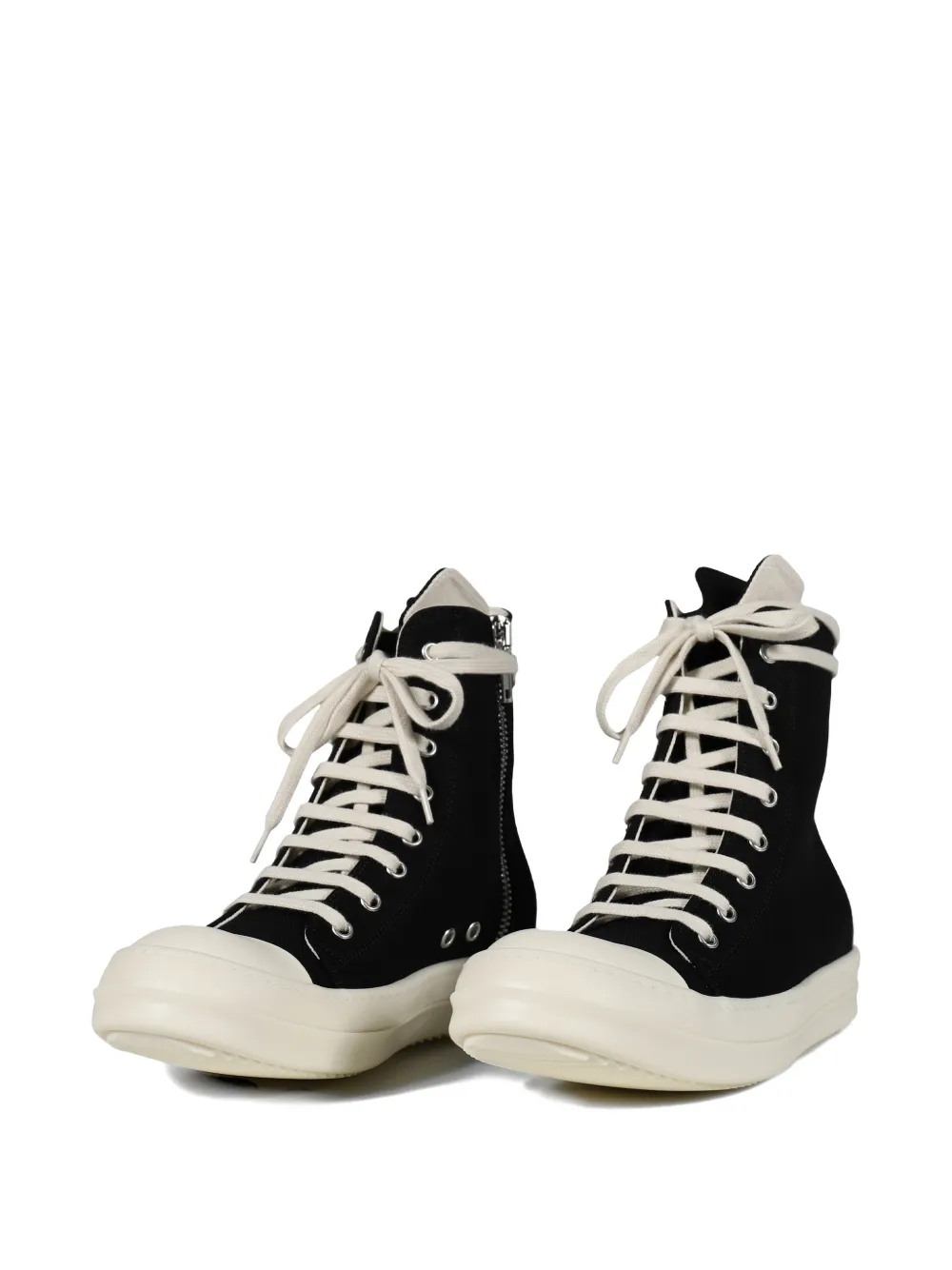 Rick Owens DRKSHDW Temple high-top sneakers Zwart
