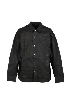 Rick Owens DRKSHDW Jumbo Worker Jacket | Black | FARFETCH