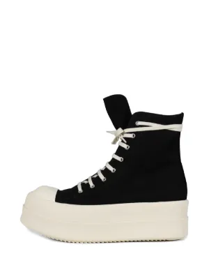 Rick Owens DRKSHDW Megalace® ハイカット スニーカー | ブラック