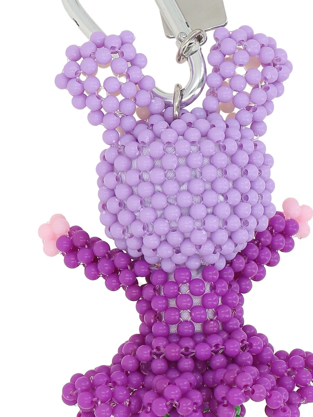  Chopova Lowena Sad Jerboa Beaded Keychain - Purple 