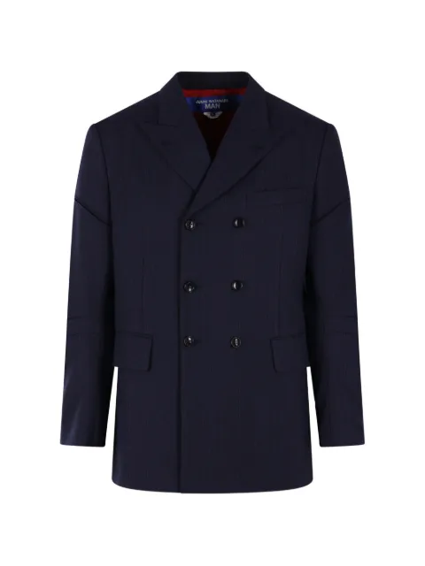Junya Watanabe MAN pinstriped double-breasted jacket