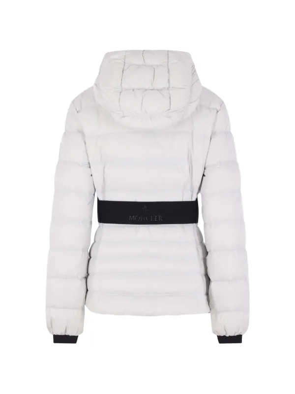 Moncler キルティング ジャケット | ホワイト | FARFETCH JP