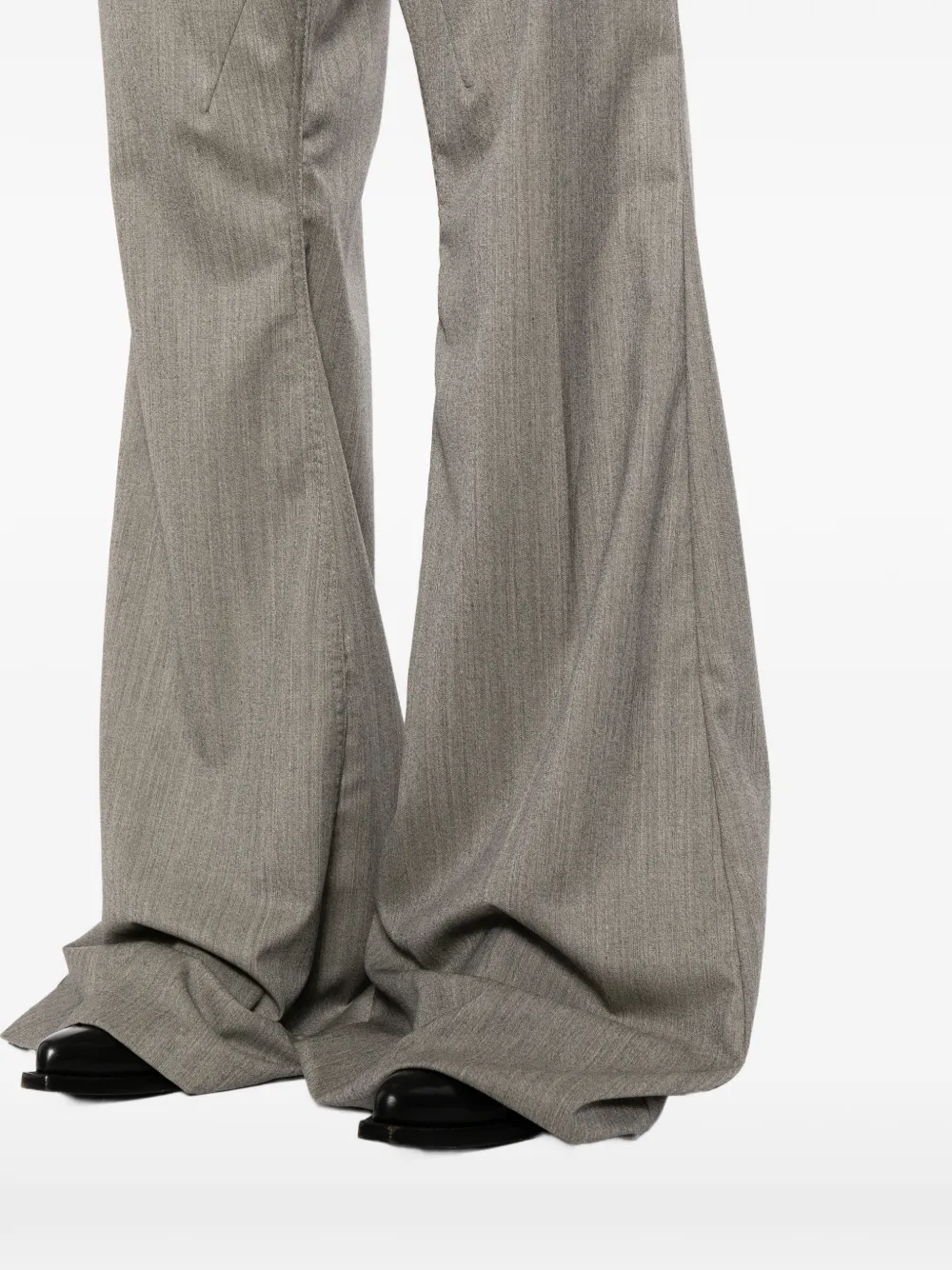 Rick Owens Bloan bootcut flared broek Grijs