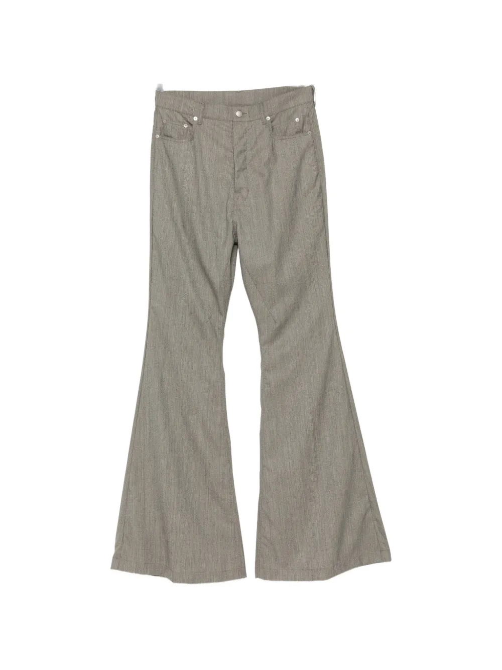 Rick Owens Bloan Bootcut flared trousers - Grau