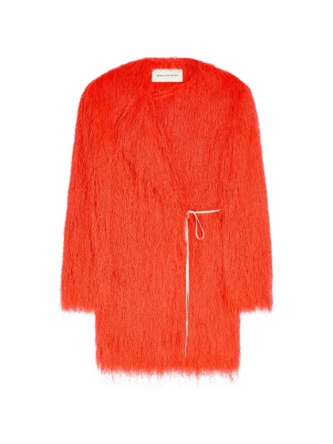 DRIES VAN NOTEN fringed jacket