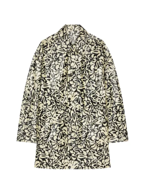 DRIES VAN NOTEN printed coat