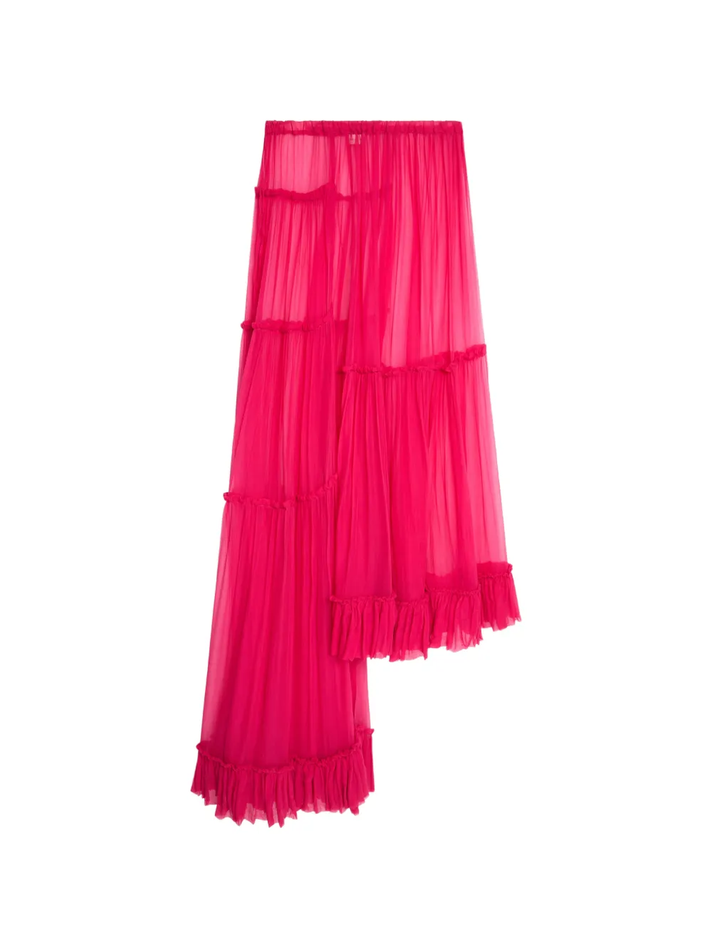 DRIES VAN NOTEN Gonna con ruches - Rosa