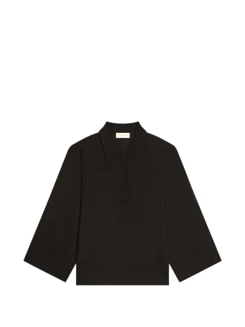 DRIES VAN NOTEN buttoned polo top