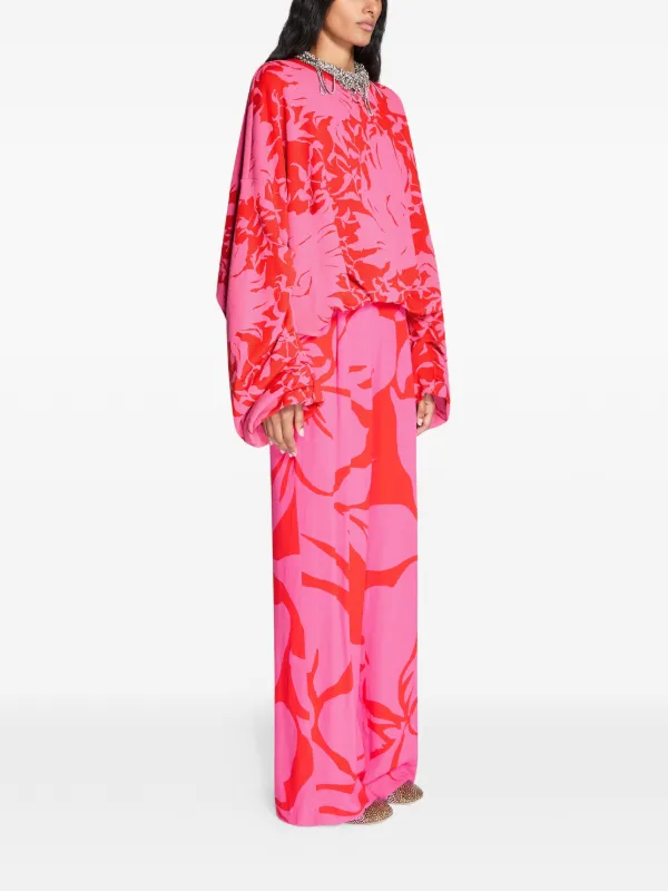 トップス DRIES VAN NOTEN Flower sweat DRIES VAN NOTEN floral-print Sweatshirt | Pink | FARFETCH KW