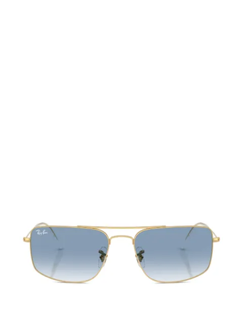 Ray-Ban rectangle metal sunglasses