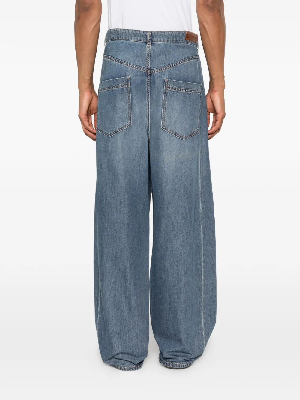 DARKPARK Jeans met vijf zakken Blauw