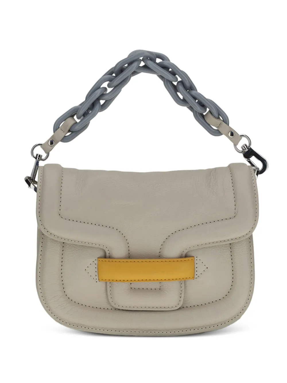 Pierre Hardy mini Alphaville shoulder bag - Bianco