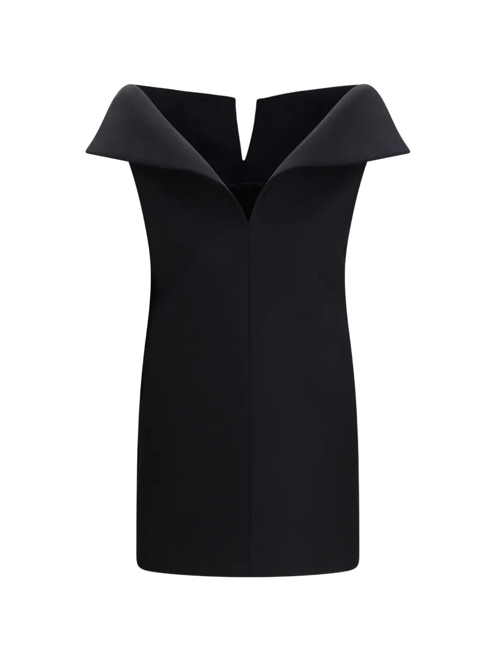 Balenciaga Vareuse V-neck dress - Nero