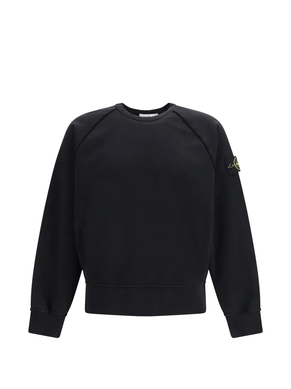 Stone Island patch cotton sweatshirt - Nero