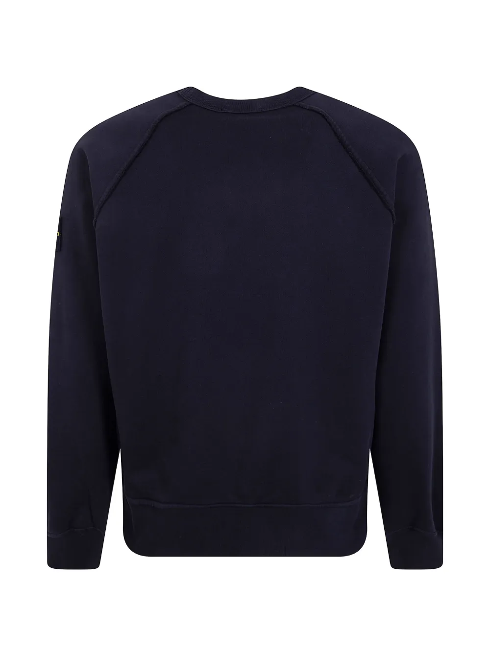 Stone Island 6100041 fleece sweater van biologisch katoen Zwart
