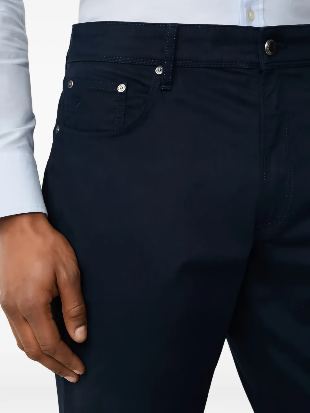 Hackett London Broek met zak Blauw