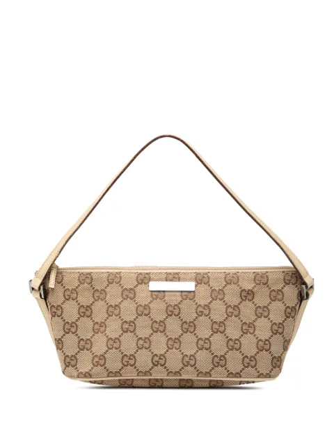 Gucci Pre-Owned 2000-2015 GG Canvas Boat schoudertas