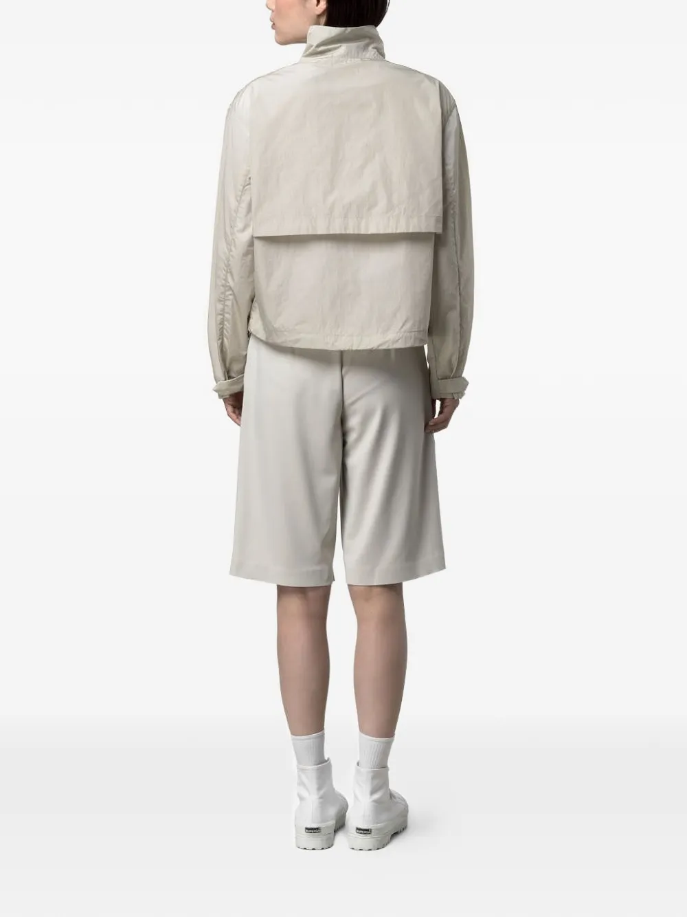  K-way Aubette Bomber Jacket - Neutrals 