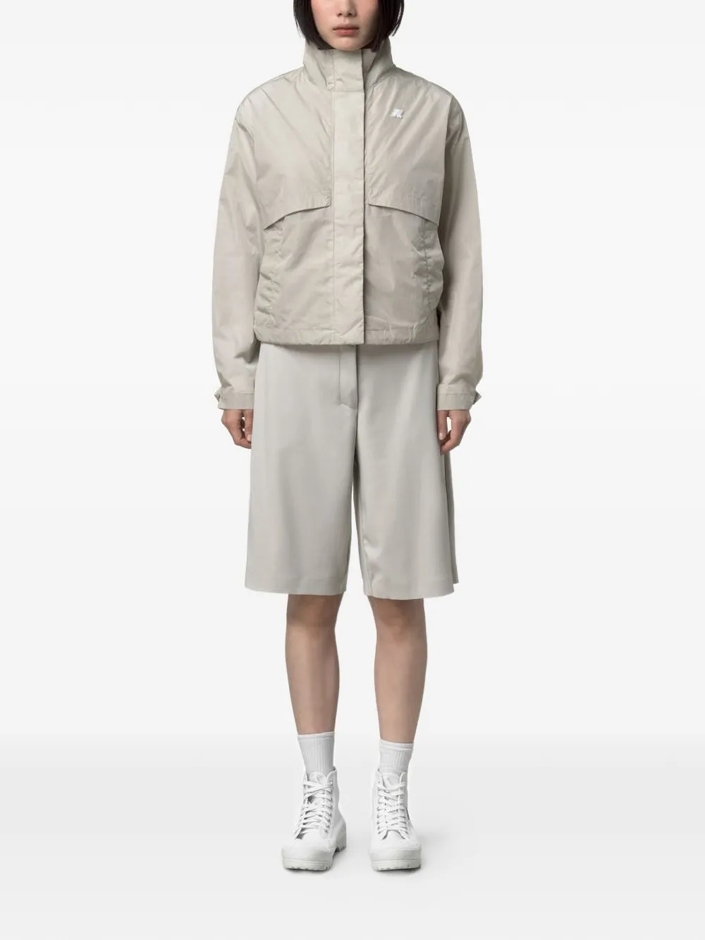  K-way Aubette Bomber Jacket - Neutrals 