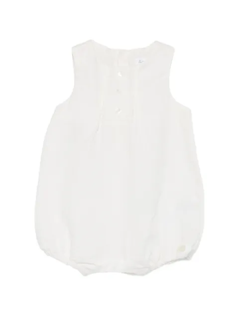 Tartine Et Chocolat buttoned white romper