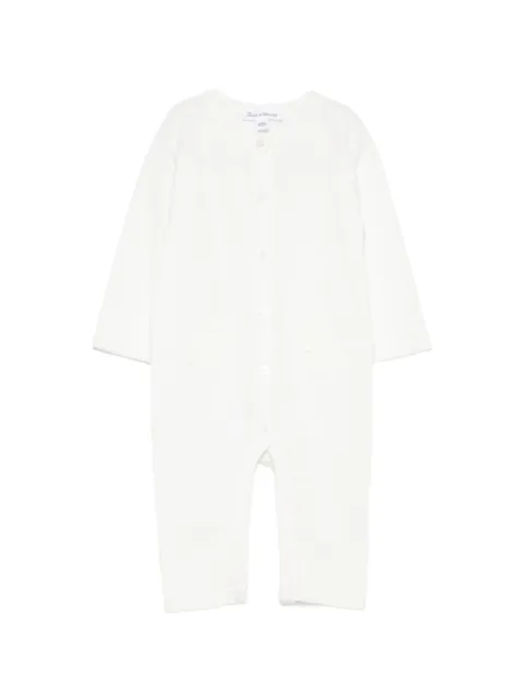 Tartine Et Chocolat bunny-embroidered rompers