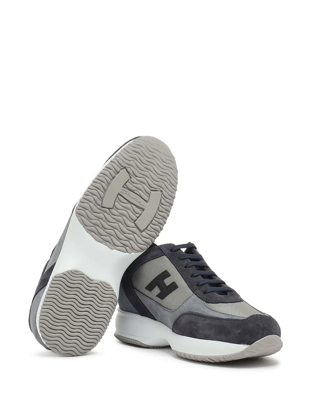 Hogan Sneakers met vlakken Blauw