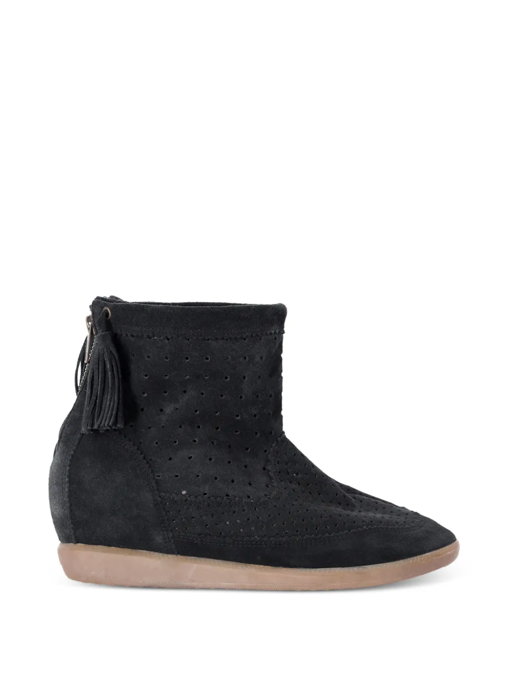 Isabel Marant Vintage Basley tassel ankle boots - Schwarz