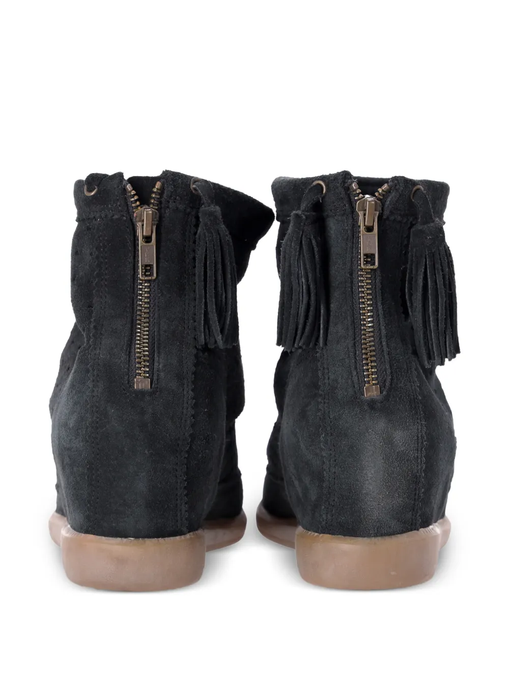 Basley Tassel Ankle Boots