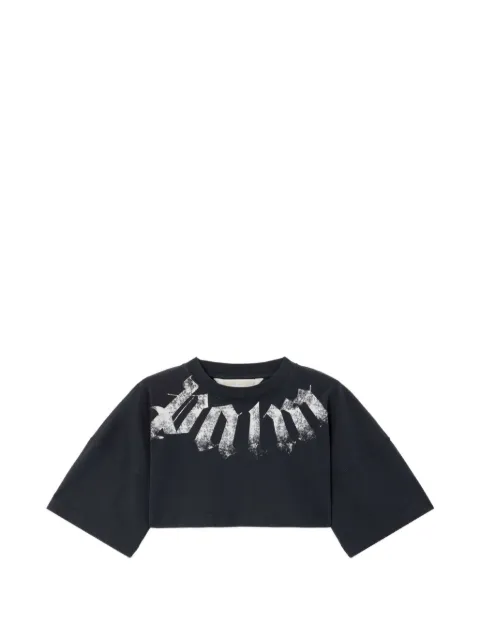 Palm Angels playera corta con logo estampado