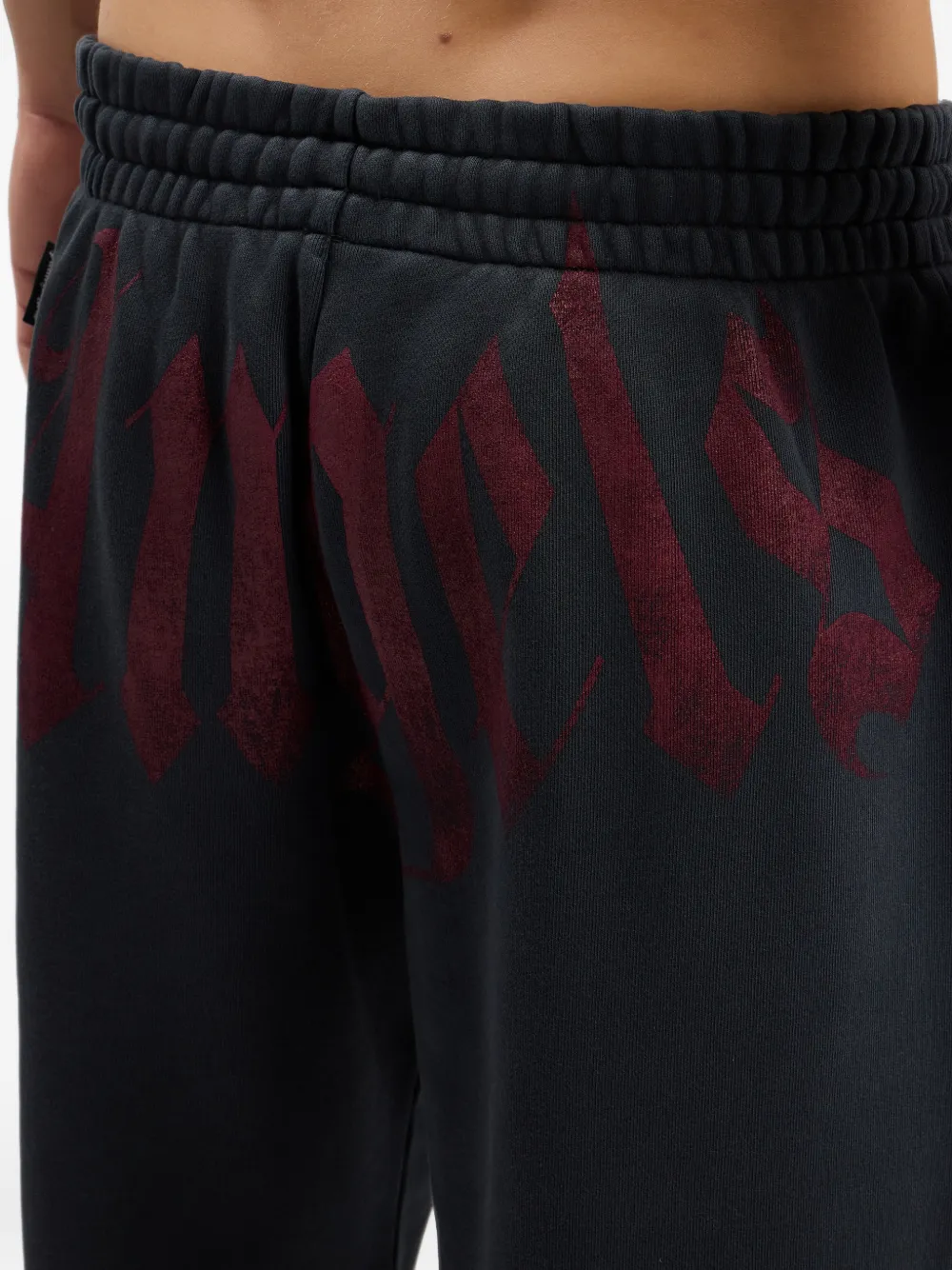 Palm Angels Trainingsbroek met logoprint Zwart