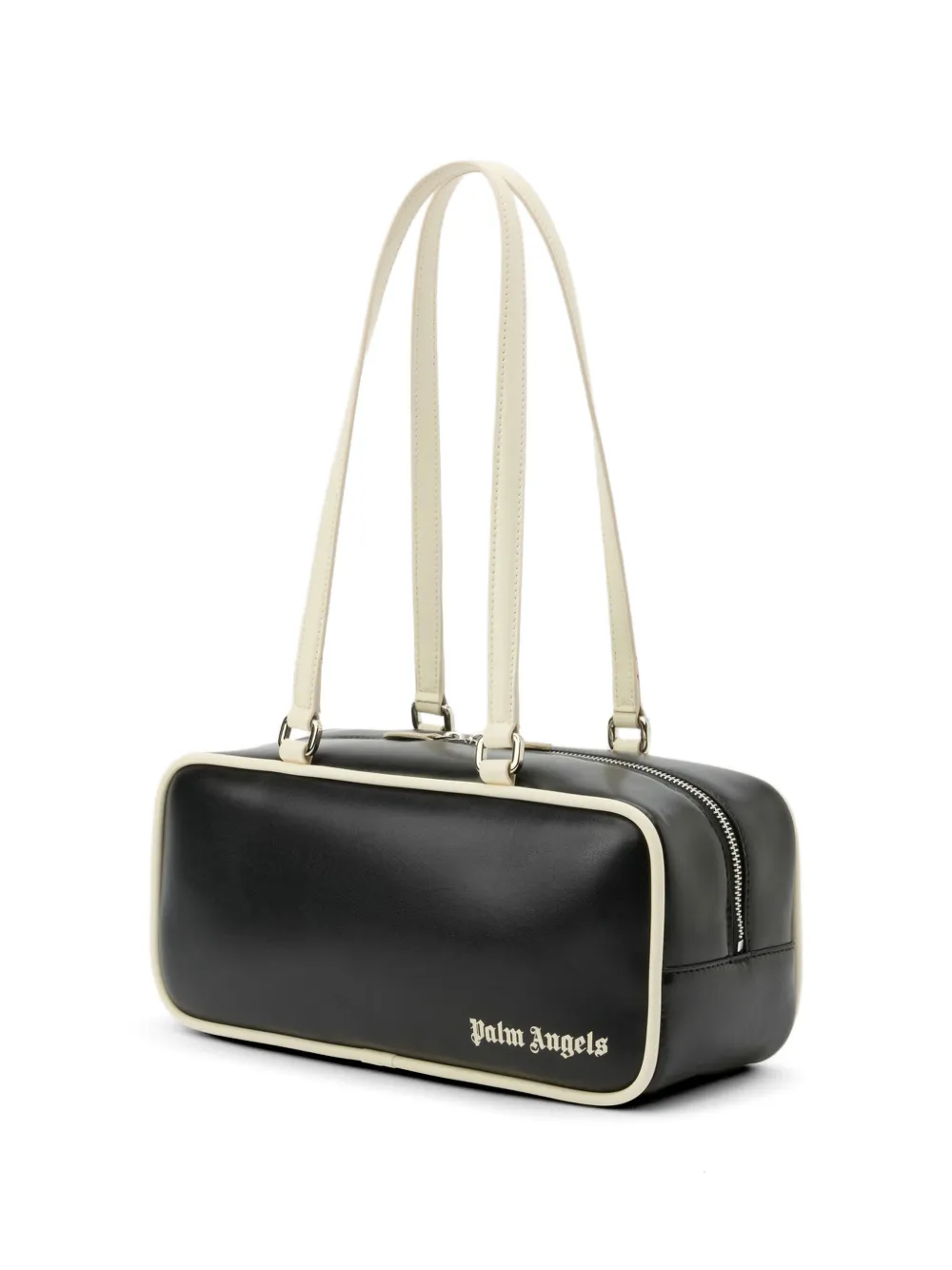  Palm Angels Bolso De Hombro Rectangular Con Logo - Negro 