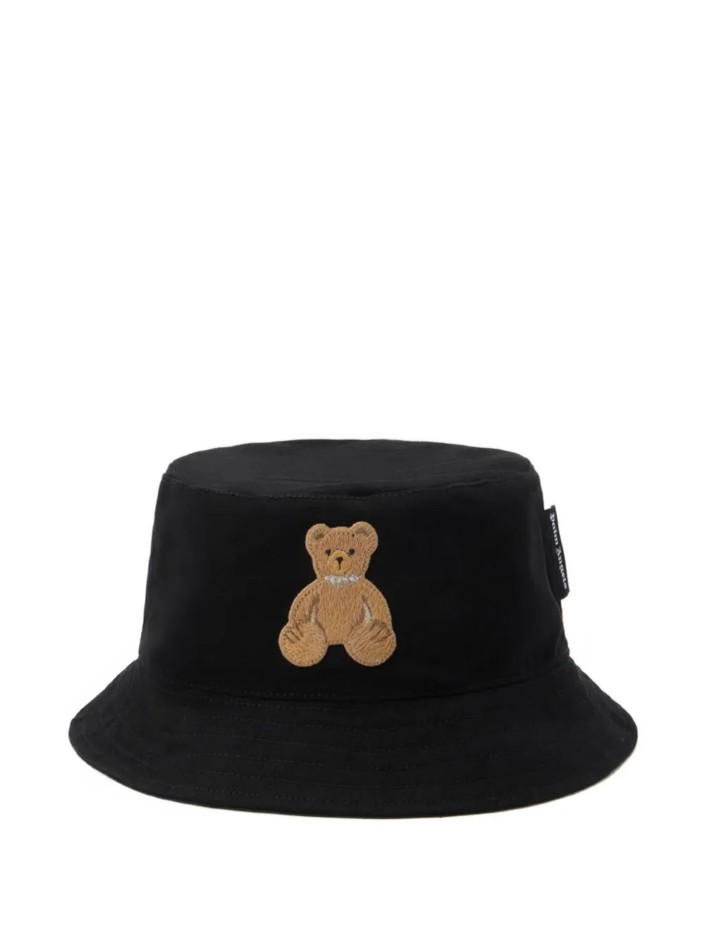 Palm Angels embroidered-bear bucket hat - Nero