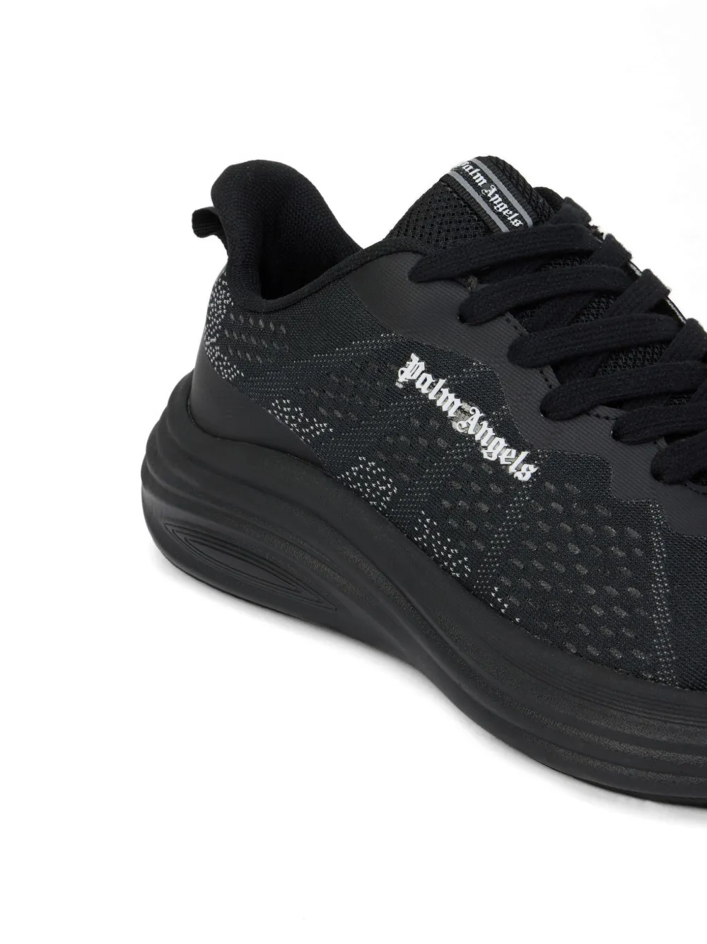 Palm Angels Sunset lace-up sneakers Zwart