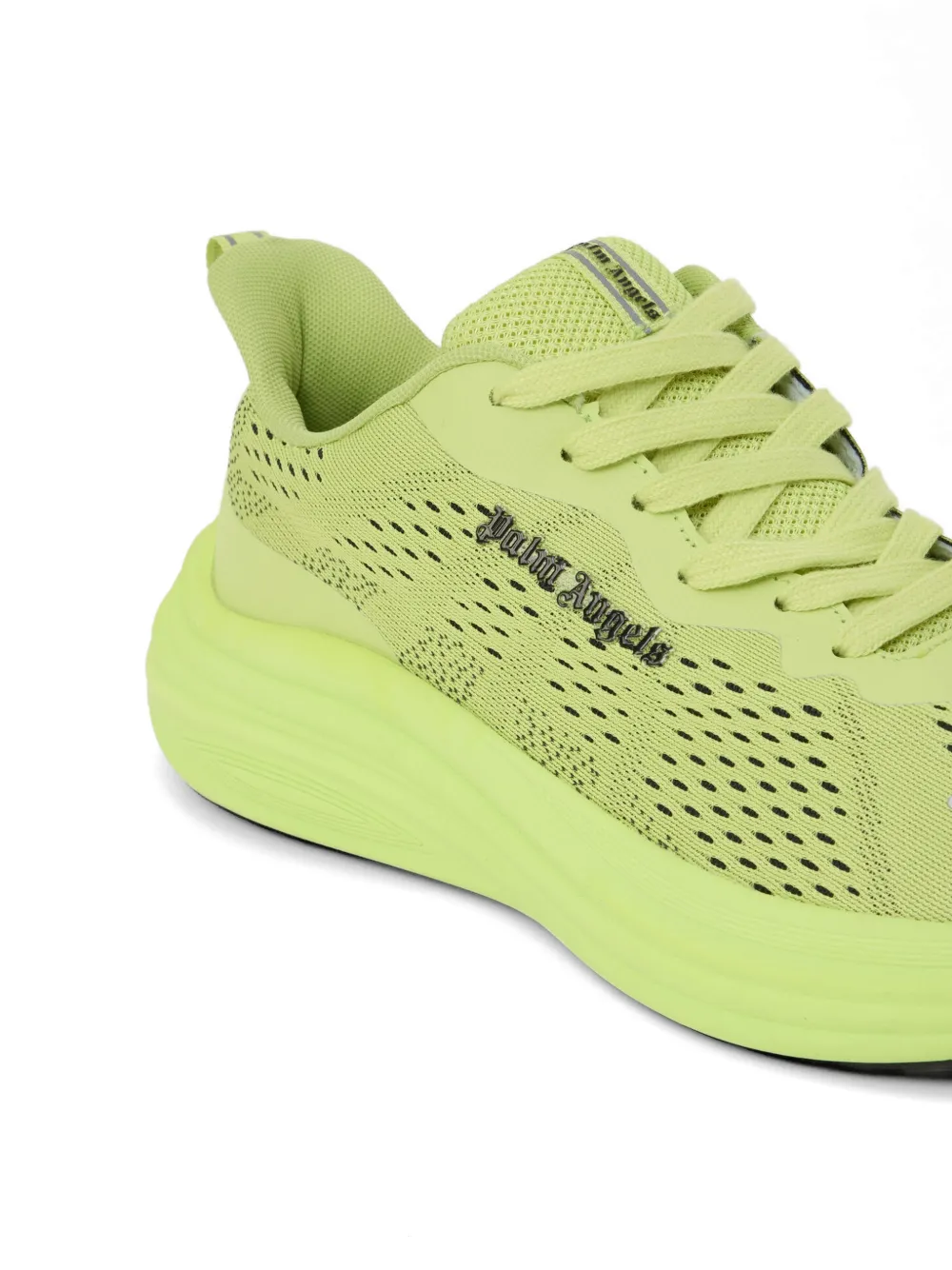 Palm Angels Sunset mesh-upper sneakers Groen