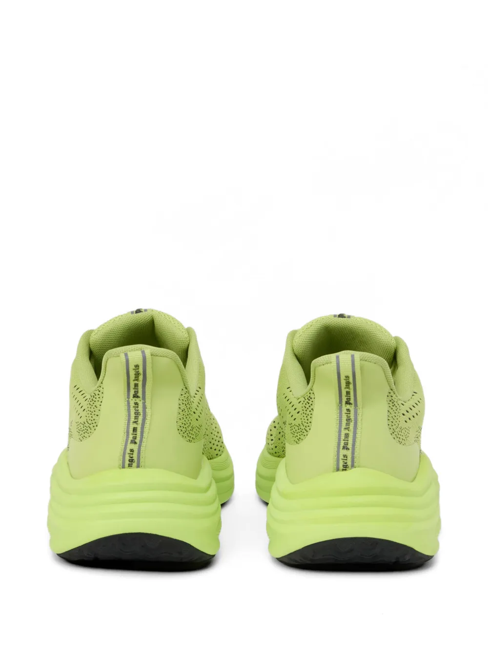 Palm Angels Sunset mesh-upper sneakers Groen