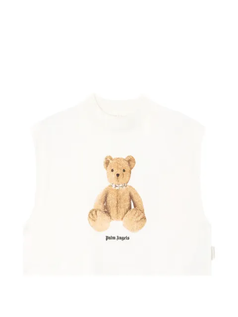 Palm Angels bear-print tank top