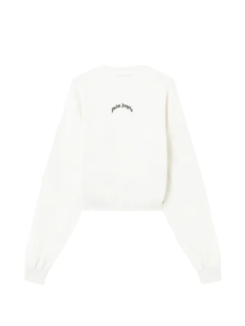 Palm Angels sudadera con logo estampado