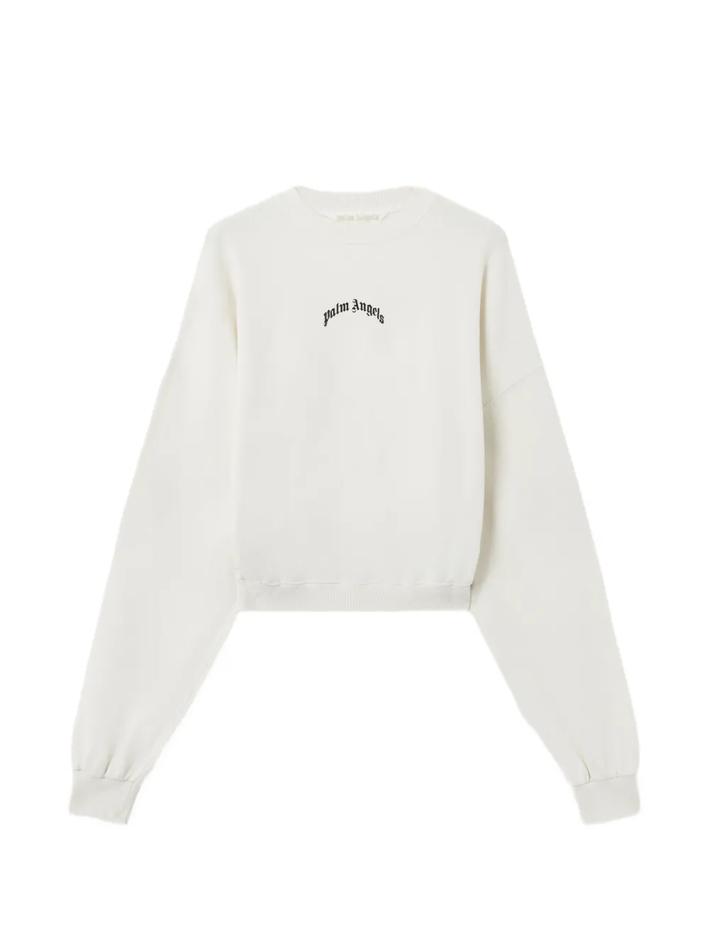 Palm Angels Sweater met logoprint Beige